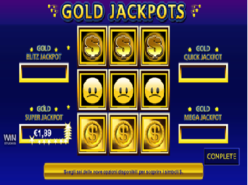 jackpot screen